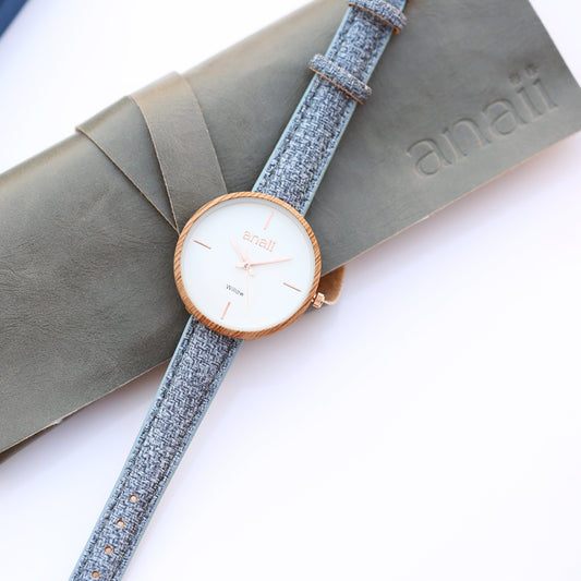 Personalized Anaii Watch - Lake Blue