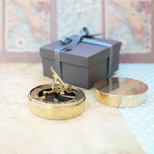 Personalized Nautical Sundial Compass