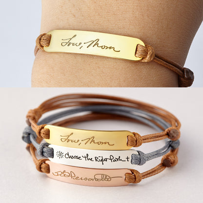 Personalized Handwriting Bracelet Handwritten Signature Jewelry