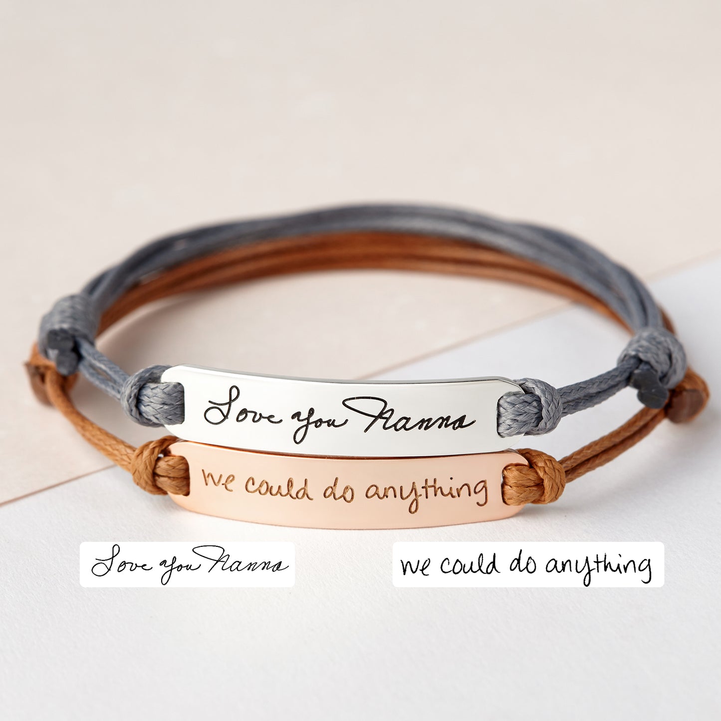 Personalized Handwriting Bracelet Handwritten Signature Jewelry