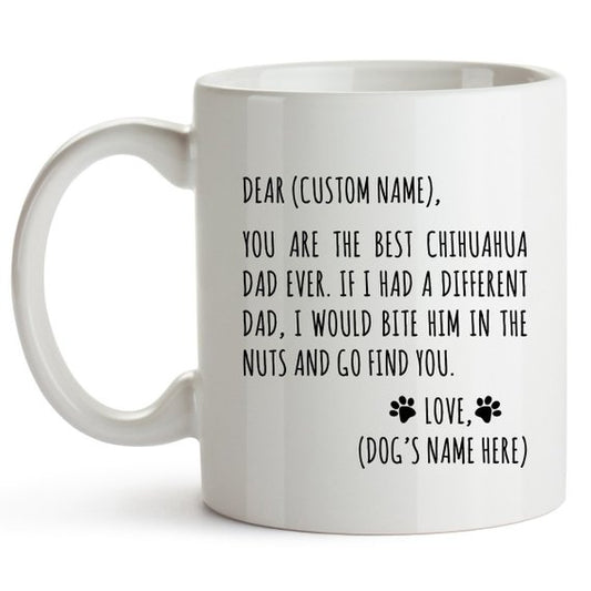 Chihuahua Gifts for Chihuahua Dad Chihuahua Mug